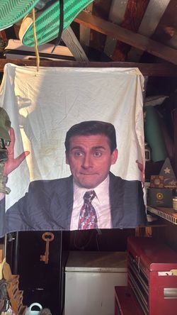 The Office Michael Scott Face Blanket