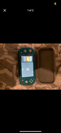 Nintendo Switch Lite Teal with Carrying Case