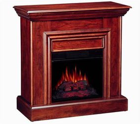Cherry New Electric Fireplace 