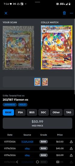 Flareon ex