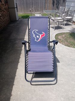 Houston Texans Zero Gravity Recliner Chair