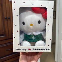 Hello Kitty Starbucks Plush