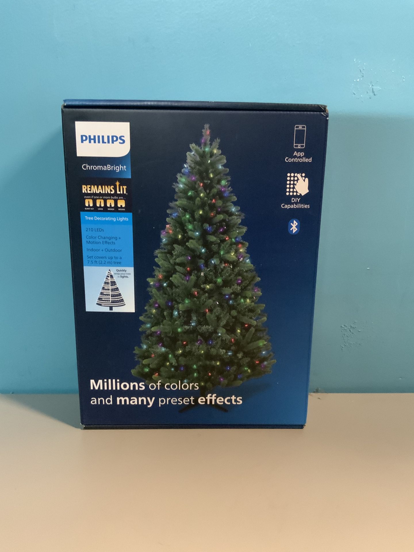 Philips ChromaBright 210 LEDs Tree Decorating Lights