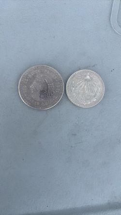 2 silver pesos