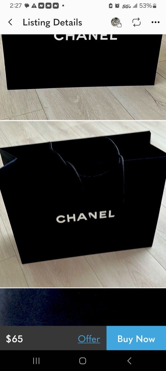 XL CHANEL SHOPPING BAG NEW