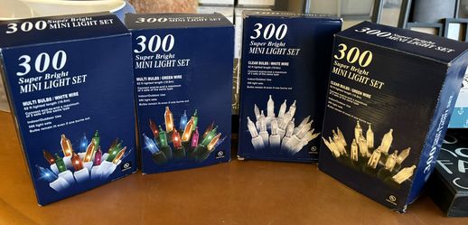 Christmas Lights!! 300 Count.