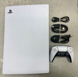 Sony Playstation 5 Gaming Console Gamer Home System Wireless Bluetooth Joystick Controller Wifi BT Multiplayer Cross-play Puzzle Adventure Shooting