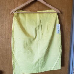 Yellow skirt worthington