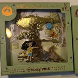 2026 Disney Park Winnie the Pooh 60th Anniversary Jumbo Pin