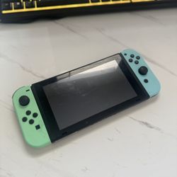 Nintendo Switch Console – Cute Mint & Blue Joy-Cons 💚💙 (Charger Included)