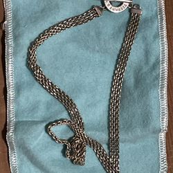 Tiffany Toggle Necklace Sterling