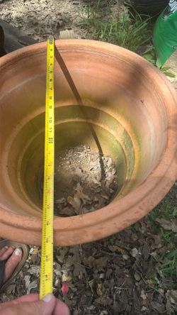 20” Terra Cotta Pot. S.W.Arl