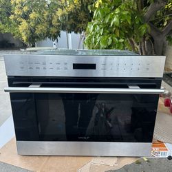 WOLF BUILT IN MICROWAVE