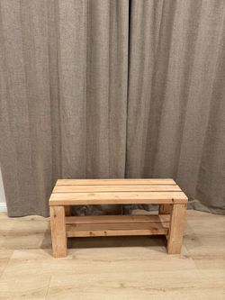 Handmade Wood Bench