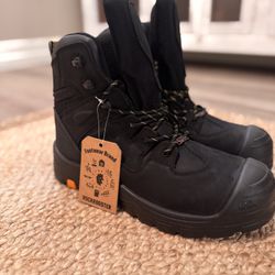 RockRooster Woodland Work Toe Boots Size 11.5 Wide