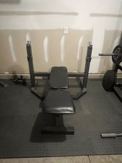 Flat Olympic bench