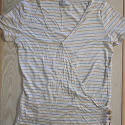 Womrns Loft Stripe t-shirt Size M