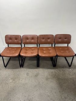 Leather Office Chairs - Like New