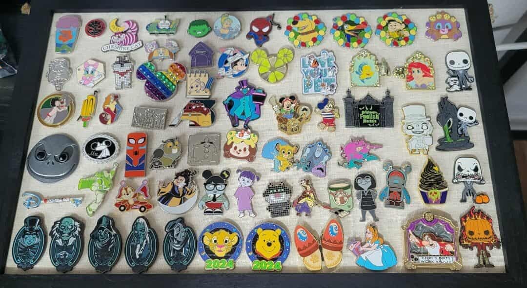 Lot Of 100 Non Scraper Disney Pins
