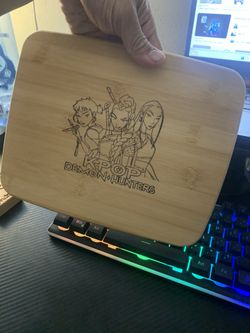 KPOP Demon Hunter Mini Bamboo Cutting Board