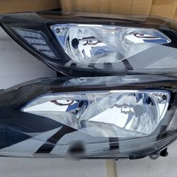 12-14 Ford Focus Headlights Luces Calaveras Micas Faros Focos Faroles Headlamps 