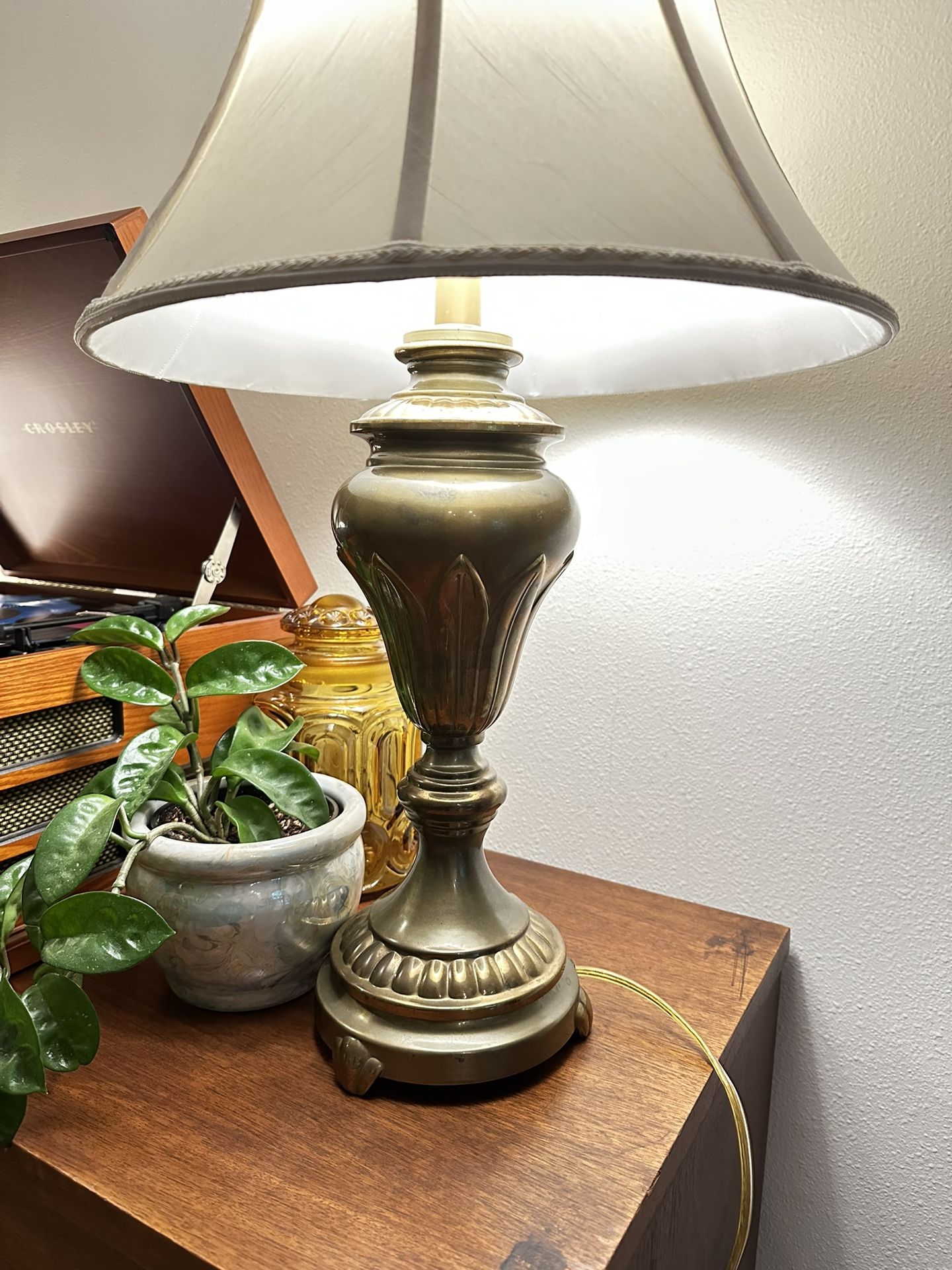 Vintage Brass Stiffel Lamp
