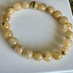 Natural Golden Rutile Quartz 