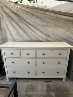 White ikea hemnes dresser