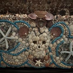 Handmade Seashell Treasure Chest
