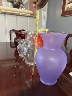 Flower Vases Random Sizes And Colors