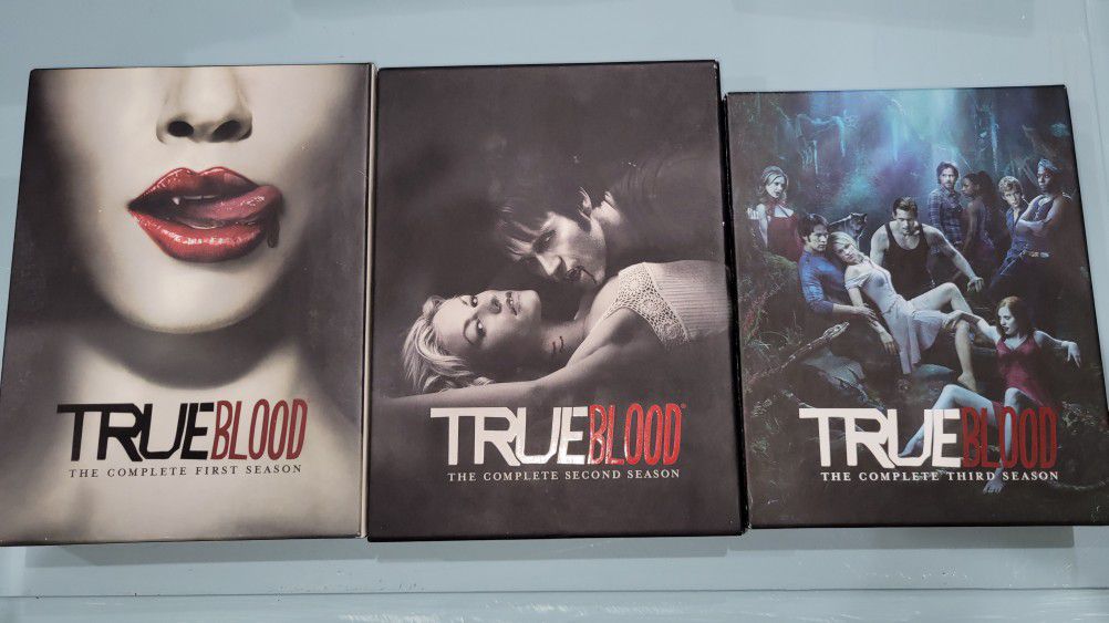 True Blood Season 1, 2, 3