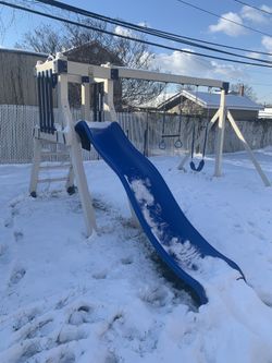 Swingset And Slide