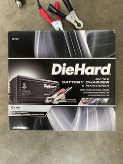 Diehard 6V/12V battery charger maintainer