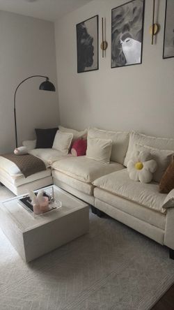 L shaped couch