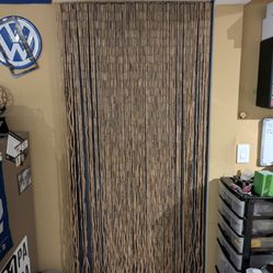 Bamboo Beaded Door Curtain