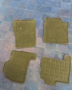 2007-2014 Lincoln Navigator All Season Water Proof Mats Front And Back OEM Navigator Logo