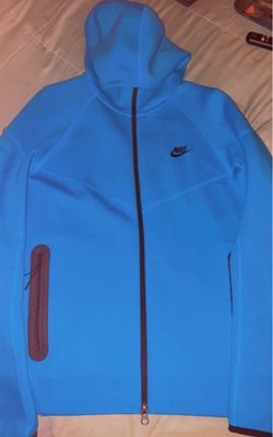 Blue Nike Tech Hoody