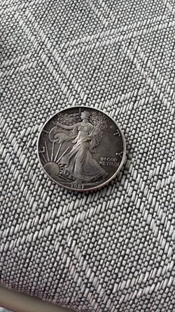 Rare 1987 silver dollar