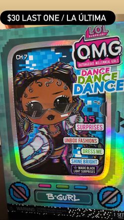 LOL OMG SURPRISE DANCE DANCE DANCE DOLL $30  Last One La Última 