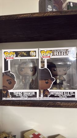 Tupac and Biggie Funko Pop