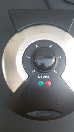 Krups waffle maker