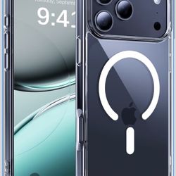 Magnetic Clear Case 17 Pro Max