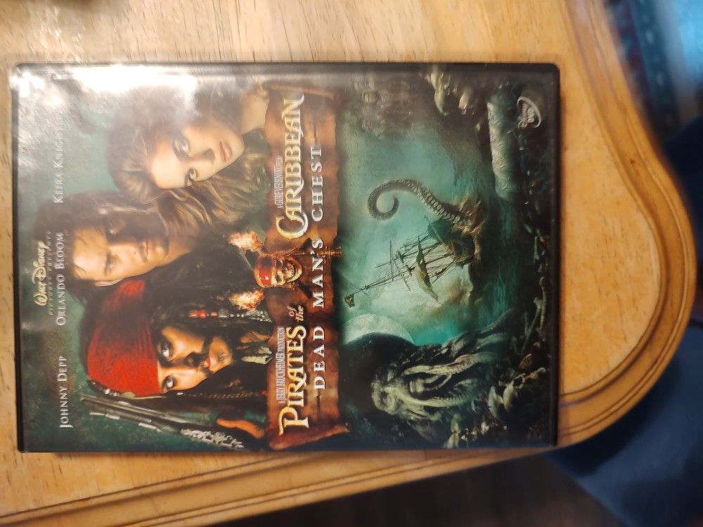 Pirates Of The Caribbean Dead Mans Chest DVD