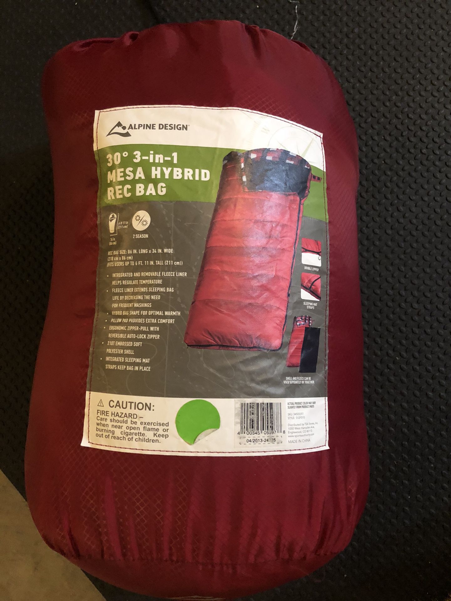 Alpine Design Sleeping Bag