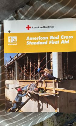 ❤️ American Red Cross Standard First Aid Booklet❤️