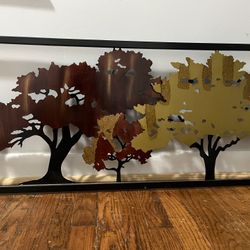 Metal Frame Sculpture 