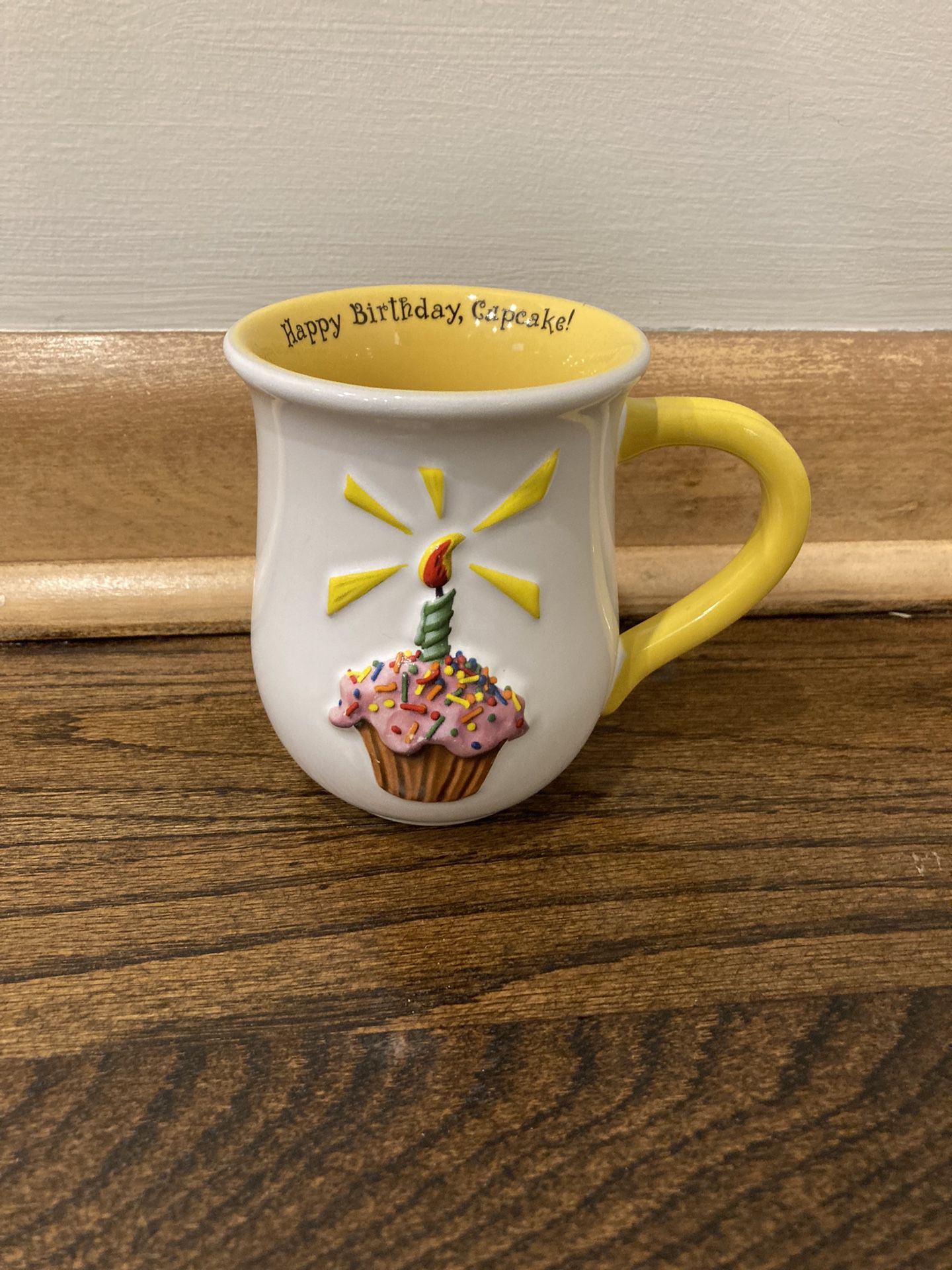 Happy Birthday Cupcake Cup Mug  Coffee, Tea