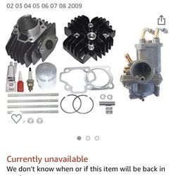  Yamaha PW 50 Big Bore Kit Top End Set 60cc 