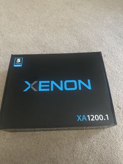 Xenon sub amp  Xa 1200.1 