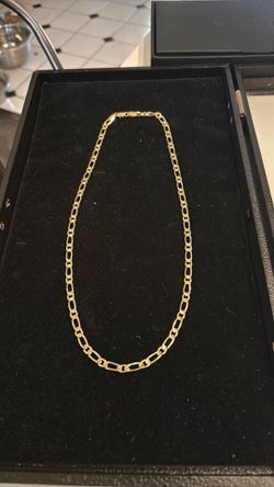 Gold Figaro Chain Necklace